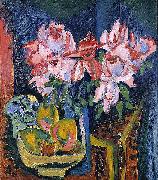Ernst Ludwig Kirchner, Pink Roses